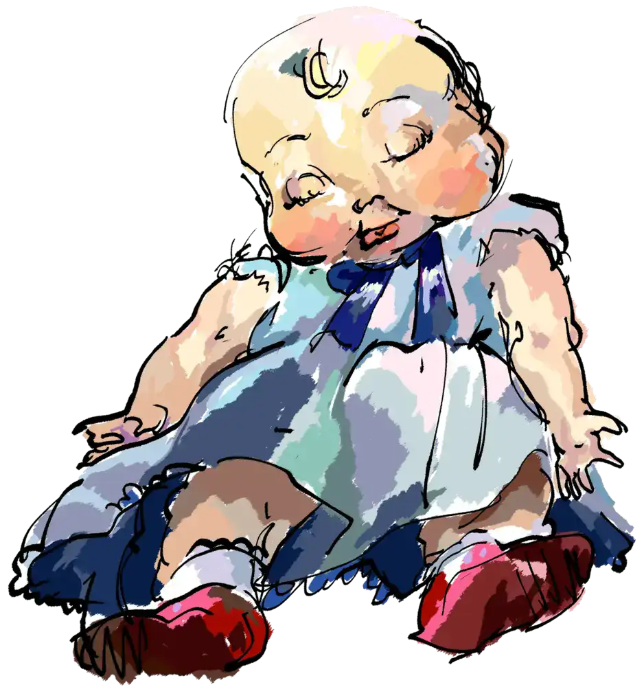 the same baby doll as before