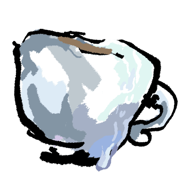 a small teacup