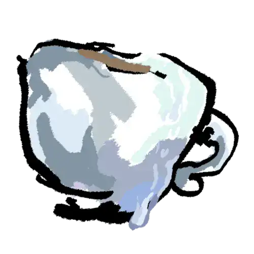 a small teacup