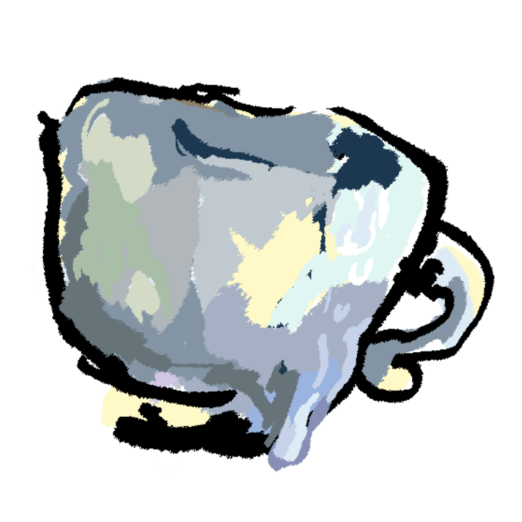 a small teacup