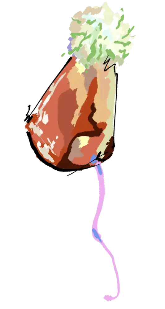 a small party hat